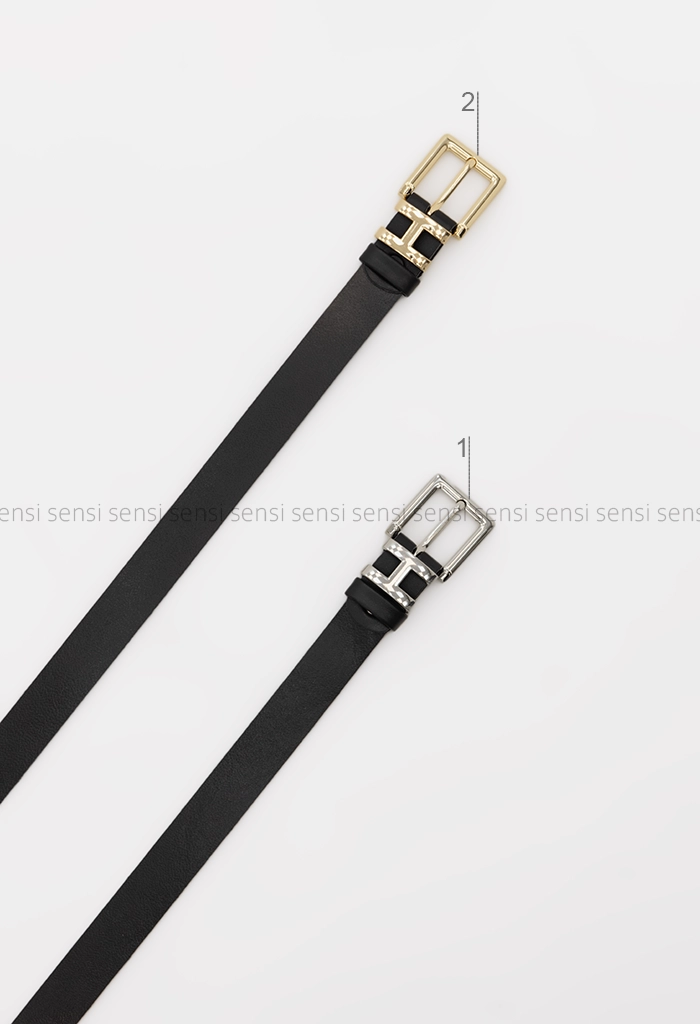 کمربند چرم باریک 3.5 سانت کد1005403